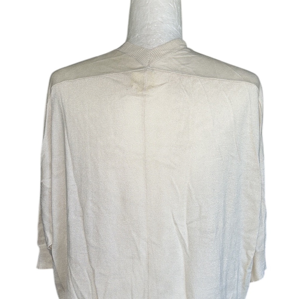 Roberta Roller Rabbit Ivory Silk & Cashmere Fring… - image 7